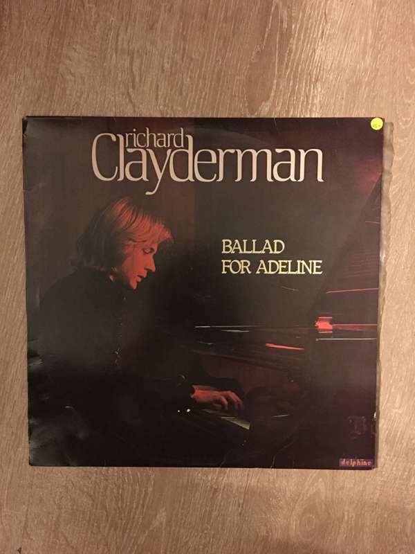 Richard Clayderman - Ballad for Adeline - Vinyl LP Record - Opened  - Very-Good+ Quality (VG+)