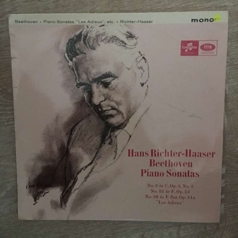 Hans Richter-Haaser - Beethoven  Piano Sonatas: No. 3 In C, Op. 2, No. 3; No. 22 In F, Op. ...