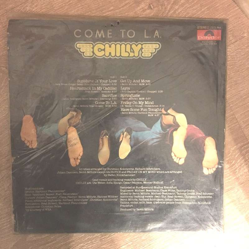 Chilly - Come To LA - Vinyl LP Record - Opened  - Very-Good Quality (VG)