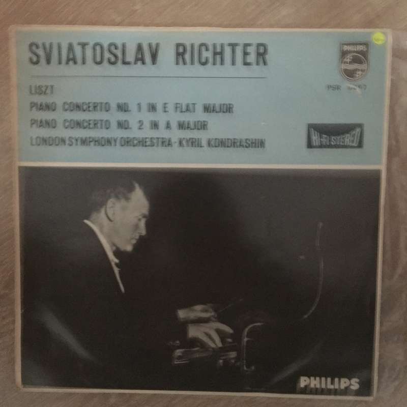 Sviatoslav Richter, Liszt, London Symphony, Kyril Kondrashin  Concerto No.1 / Concerto No.2...