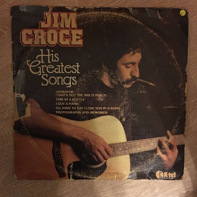 Jim Croce - His Greatest Songs - Vinyl LP Record - Opened  - Very-Good- Quality (VG-)