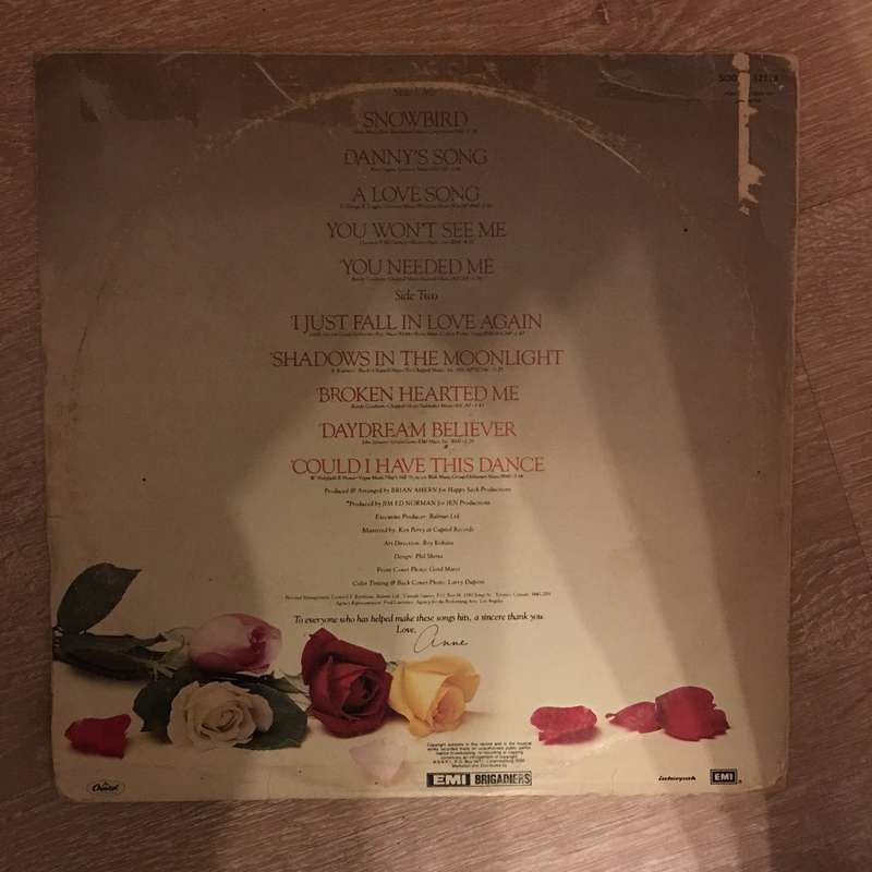 Anne Murray - Greatest Hits - Vinyl LP Record - Opened  - Very-Good Quality (VG)