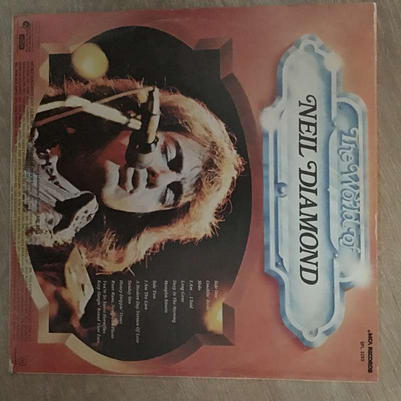 The World Of Neil Diamond  - Vinyl LP Record - Very-Good+ Quality (VG+)