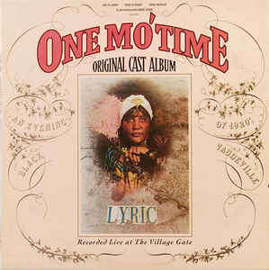 One Mo' Time - Original Cast Album - Vinyl Record - Opened  - Very-Good+ Quality (VG+)