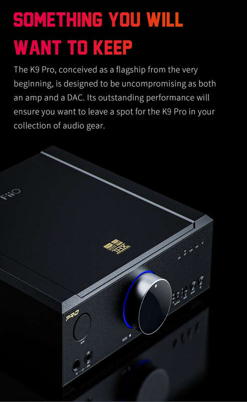 FiiO - K9Pro (AK4499 Dac) Flagship Desktop DAC and Headphone Amplifier (In Stock) (K9 Pro)