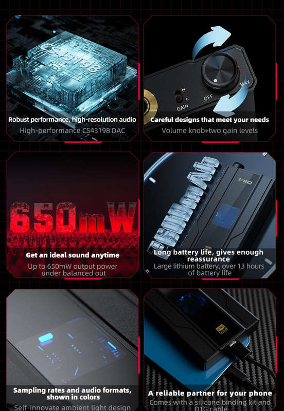 FiiO Q11 - Portable DAC and Headphone Amplifier (In Stock)