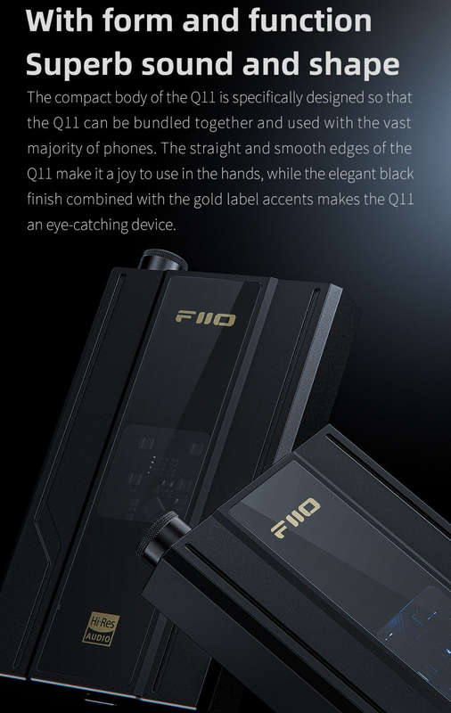 FiiO Q11 - Portable DAC and Headphone Amplifier (In Stock)