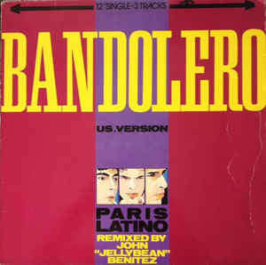 Bandolero  Paris Latino - Vinyl LP - Opened  - Very-Good+ Quality (VG+)