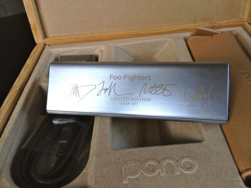 PONO Player- Limited Edition Foo Fighters - signed by Band & Dave Grohl. Only 487 issued worldwid...