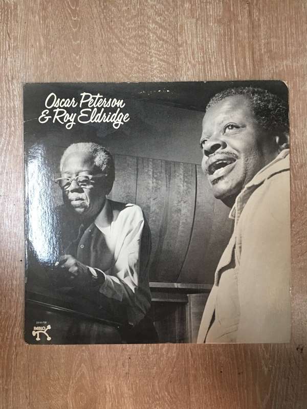 Oscar Peterson & Roy Eldridge  Oscar Peterson & Roy Eldridge - Vinyl LP Record (VG+)