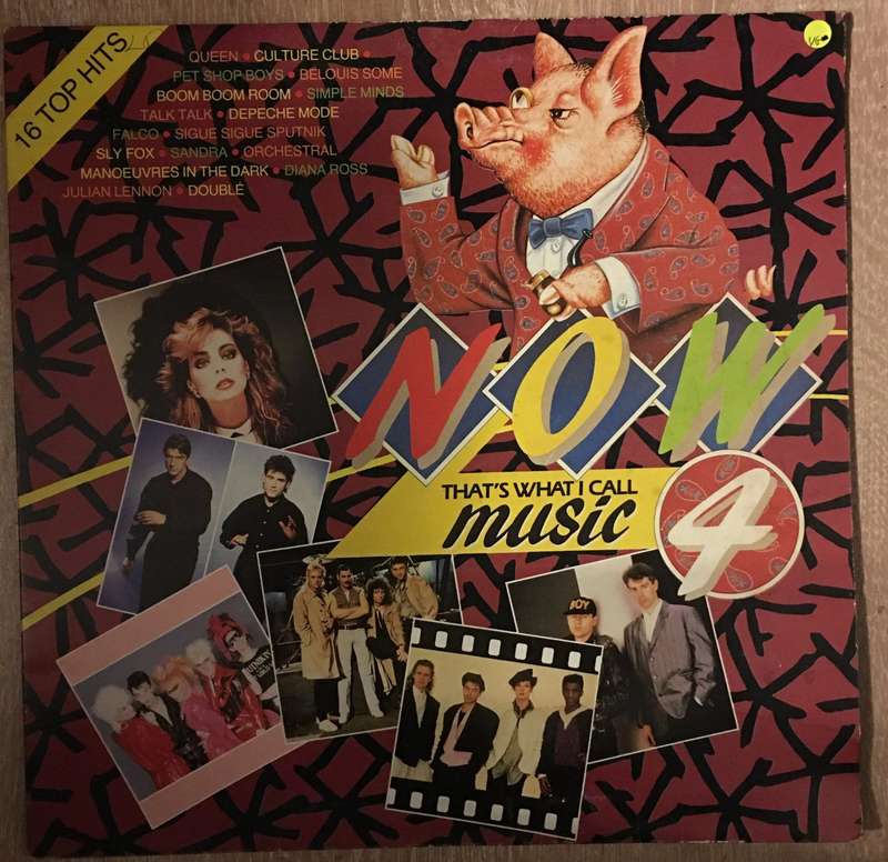 Now That's What I Call Music Vol 4 - Original Artists - Vinyl LP Record - Very-Good Quality (VG)