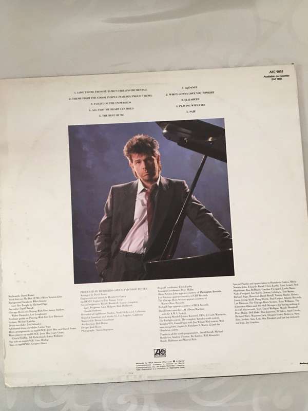 David Foster  David Foster - Vinyl LP - Opened  - Very-Good+ Quality (VG+)