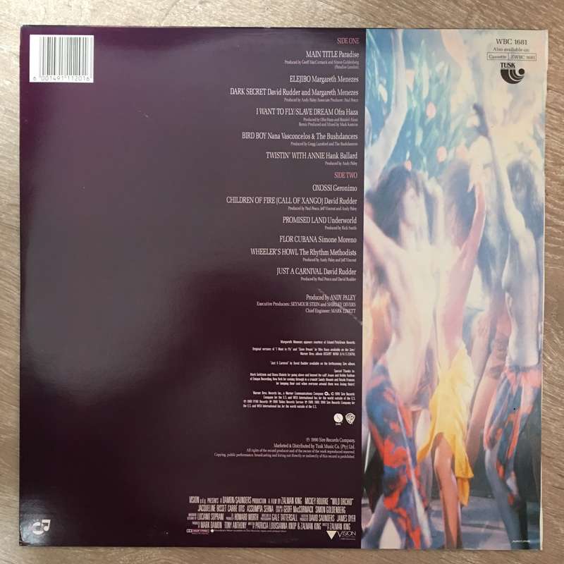 Wild Orchid - Soundtrack -  Vinyl LP Record - Sealed