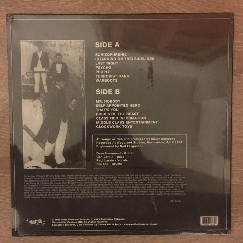 Major Accident  Massacred Melodies - Vinyl LP Record  - Sealed