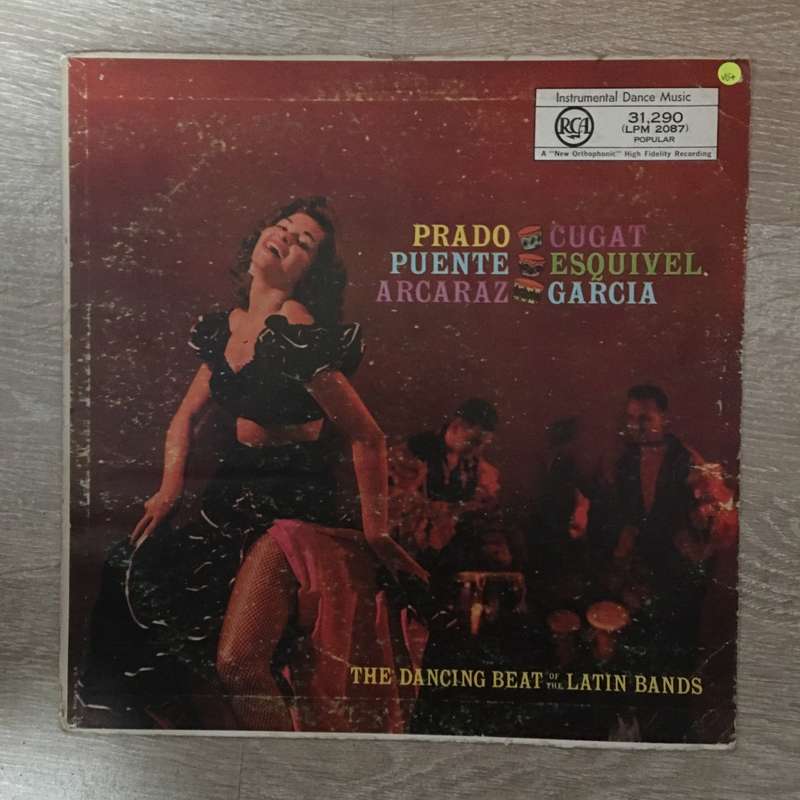 Tito Puente, Xavier Cugat,Perez Prado,- The Dancing beat Of The Latin Bands - Vinyl LP Record - O...