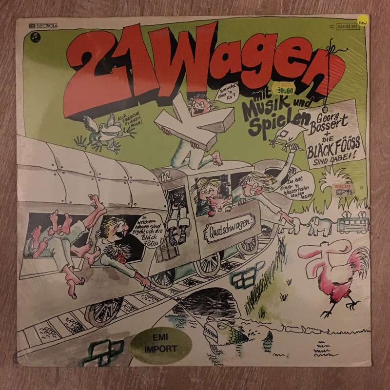 Georg Bossert + Die Bläck Fööss  21 Wagen Mit Musik Und Spielen -  Vinyl LP - Sealed