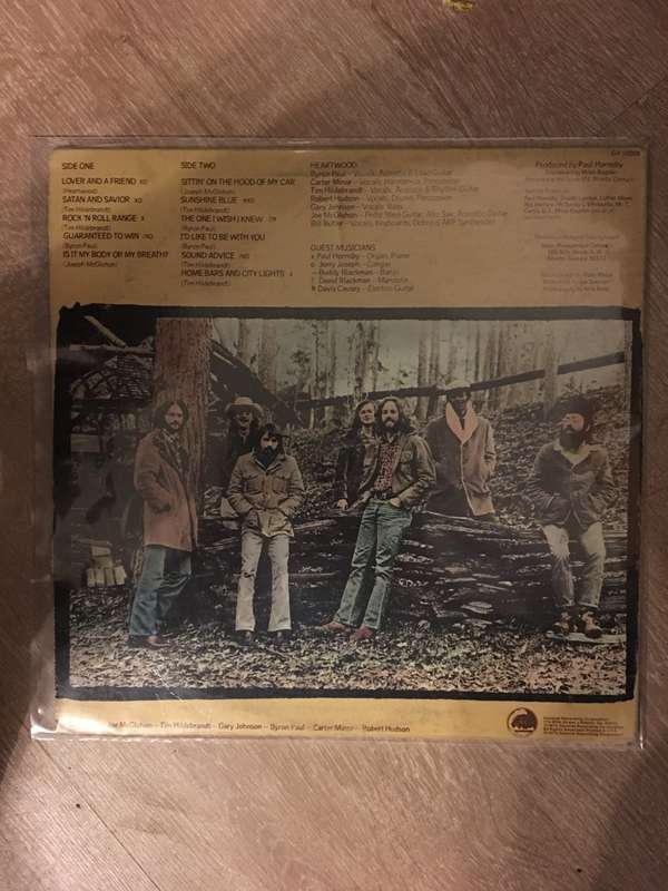 Heartwood - Nothin' Fancy  - Vinyl LP - Very-Good Quality (VG) - Please see note re markdown