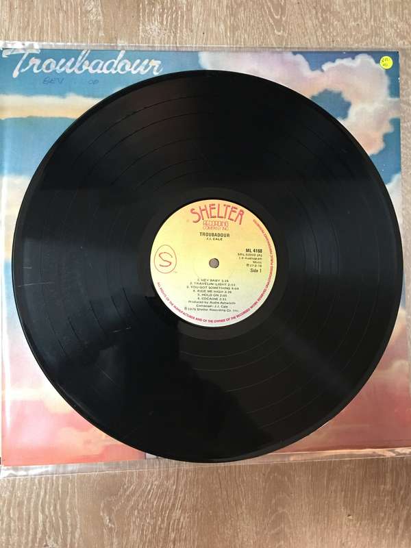 J.J. Cale - Troubadour (JJ) - Vinyl LP - Opened  - Very-Good Quality (VG)