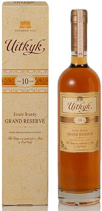 Uitkyk Estate 10 Year Old Brandy (750ml, 38.0%)