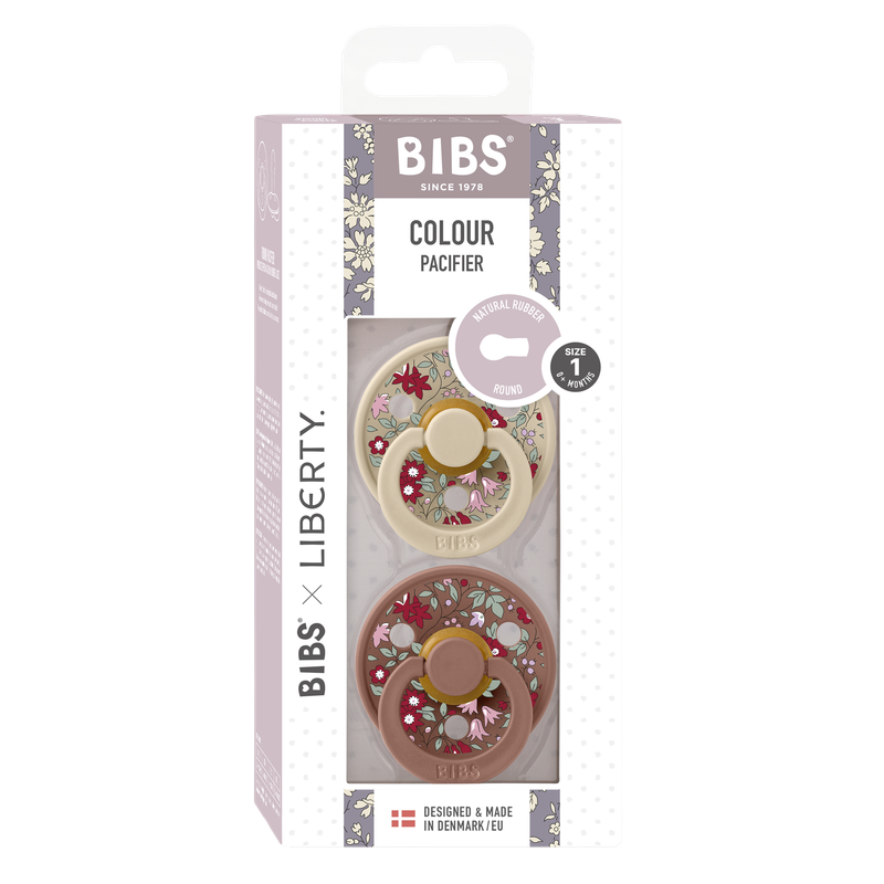 BIBS Liberty 2 Pack - Size 1 Latex