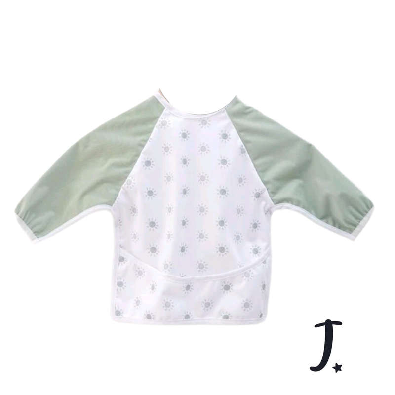 Long sleeve bib - Sage suns