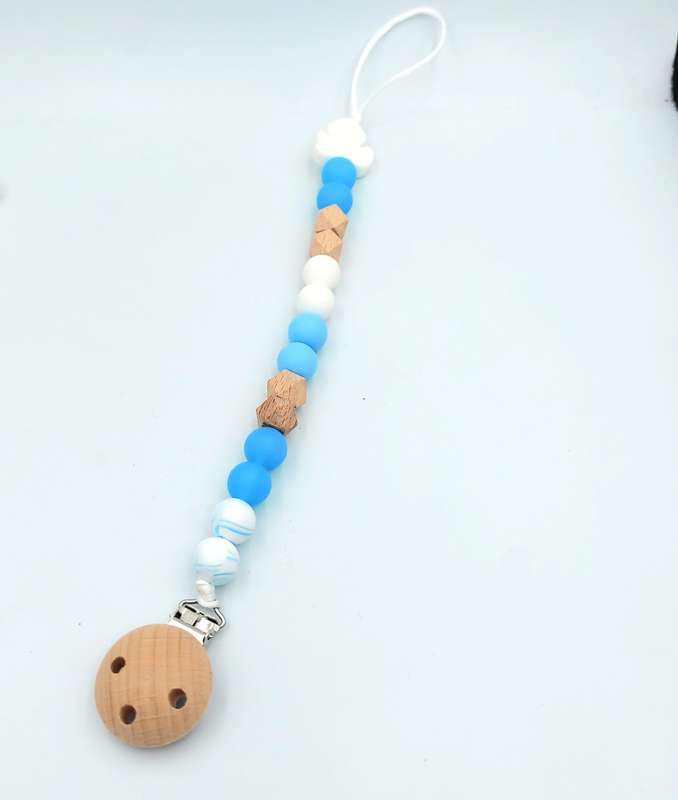 Ice Blue Silicone Dummy Clip