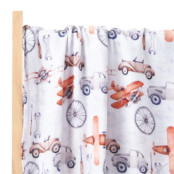 Bamboo cotton muslin blanket - Various prints
