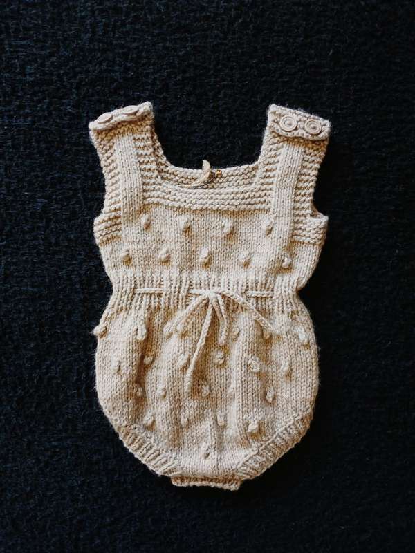 Handmade Romper - Beige