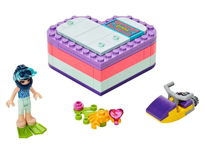 LEGO® Friends Emma's Summer Heart Box (41385)