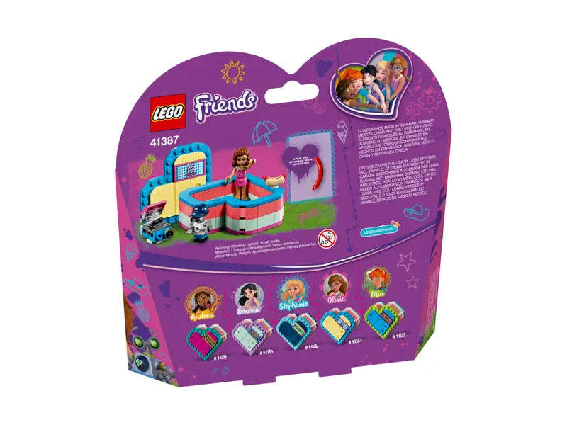 LEGO® Friends Olivia's Summer Heart Box (41387)