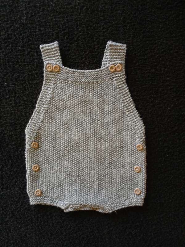 Handmade Romper - Grey