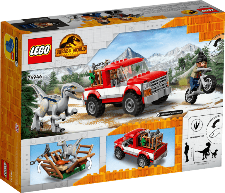 LEGO® Jurassic World - Blue & Beta Velociraptor Capture