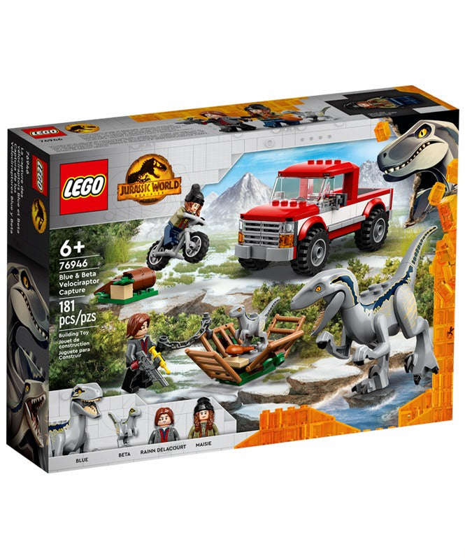 LEGO® Jurassic World - Blue & Beta Velociraptor Capture