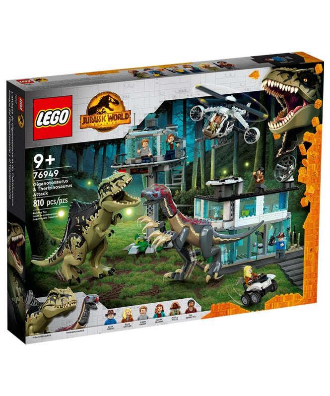 LEGO® Jurassic World - Giganotosaurus & Therizinosaurus Attack