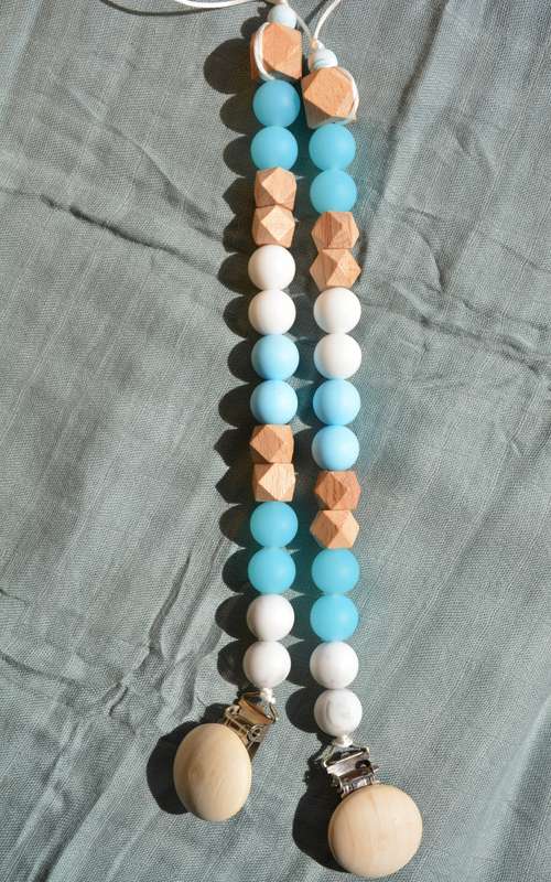 Silicone Metallic Dummy Clip