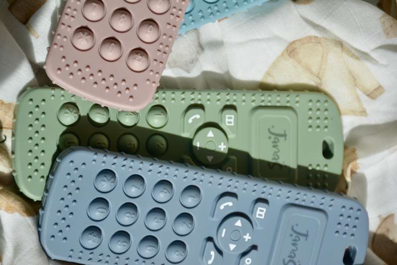 Pre order - Silicone Phone Teether (Arriving 1st or 2nd week in August)