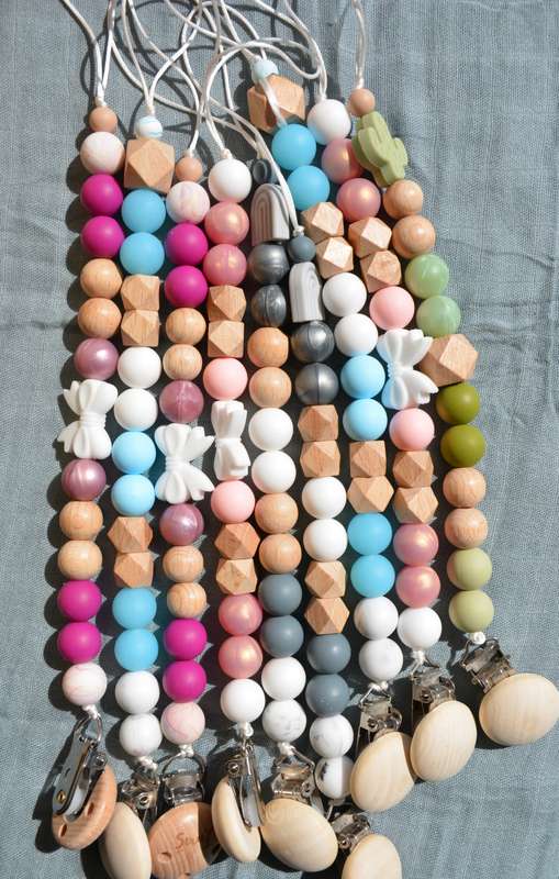 Silicone Metallic Dummy Clip