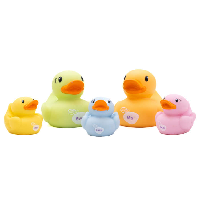 BabyDam Family of Bath Ducks