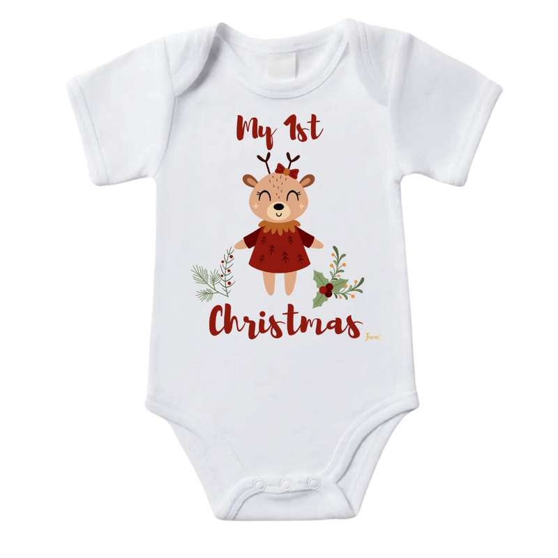 The most adorable 1st Christmas vests - Different designs!