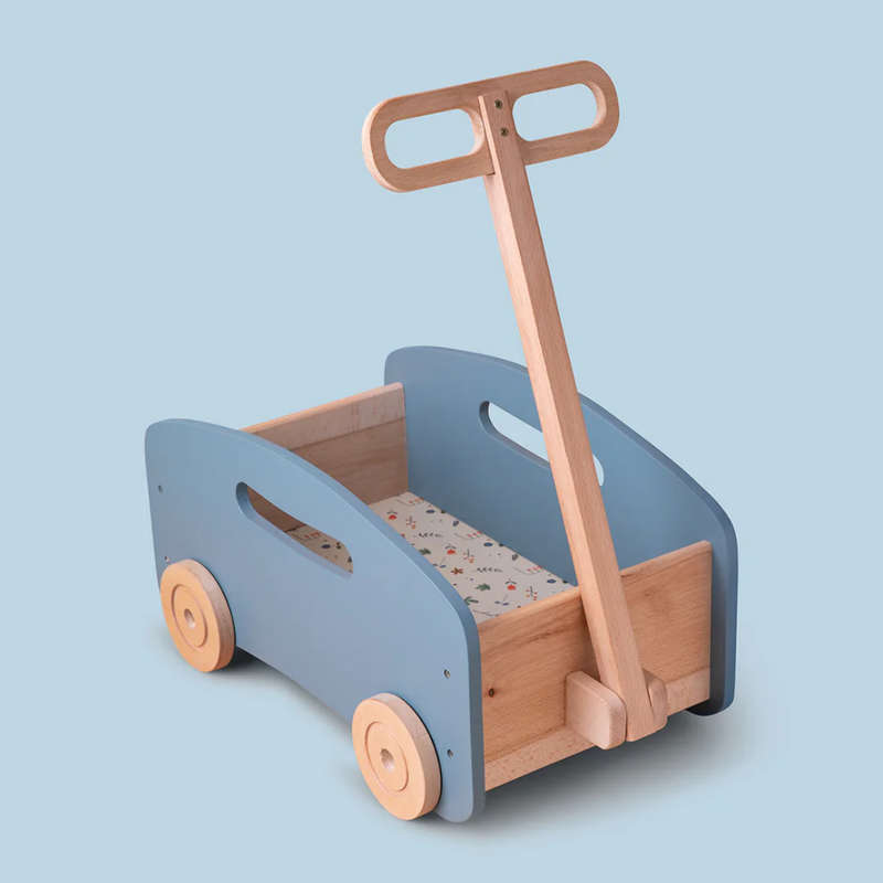 Grow Baby Toy Wagon blue