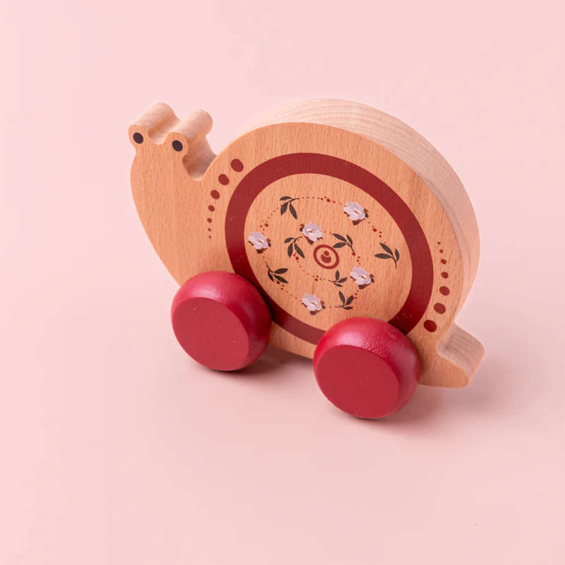 Grow Baby Snail Push Toy