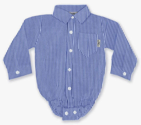 Little Lads Short sleeve oniesie shirt - Various colors