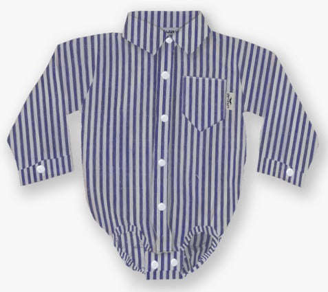 Little Lads Short sleeve oniesie shirt - Various colors