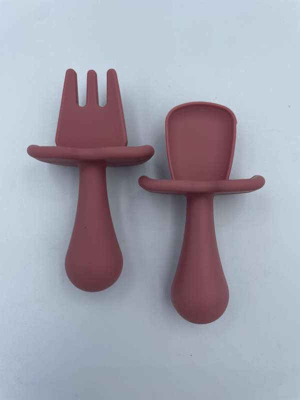 Shortie - Silicone Spoon and Fork Set