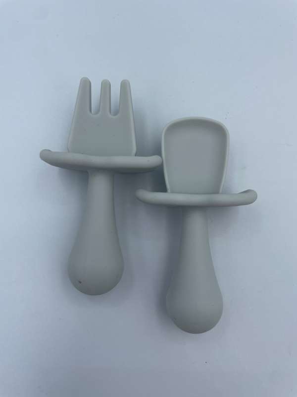 Shortie - Silicone Spoon and Fork Set