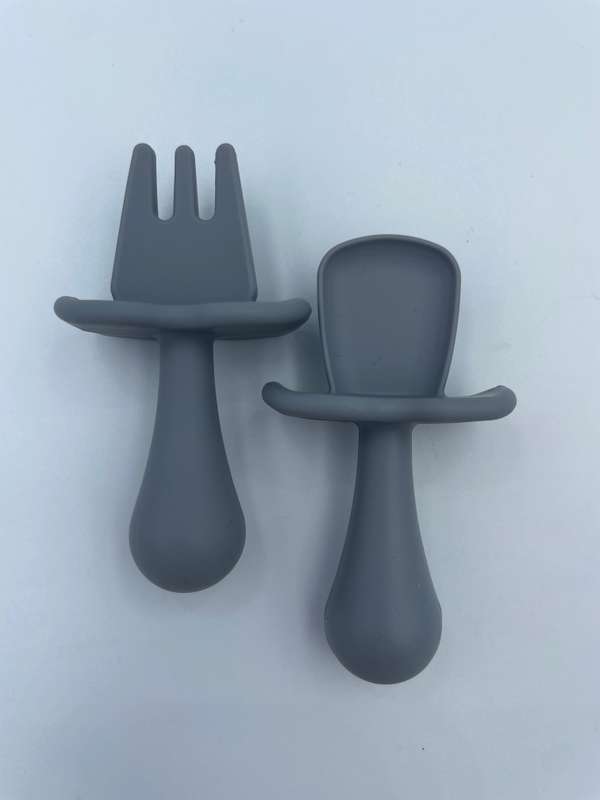 Shortie - Silicone Spoon and Fork Set