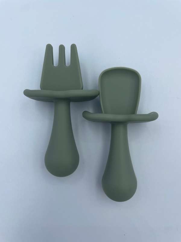 Shortie - Silicone Spoon and Fork Set