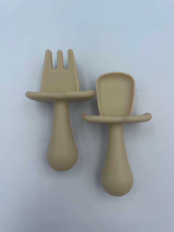 Shortie - Silicone Spoon and Fork Set