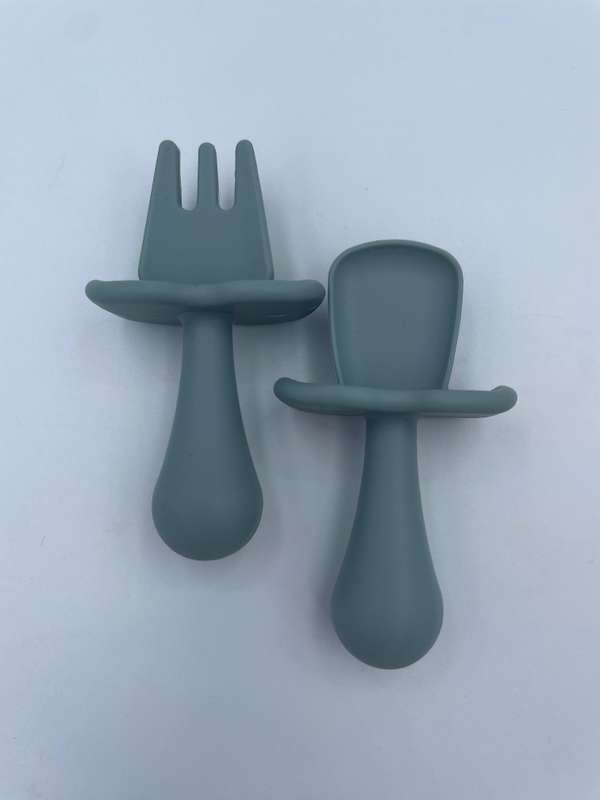 Shortie - Silicone Spoon and Fork Set
