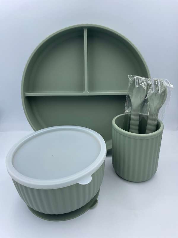 Silicone Feeding Set